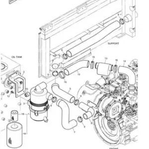 Daewoo Doosan Dx63-3 Mini Crawler Catalog Manual
