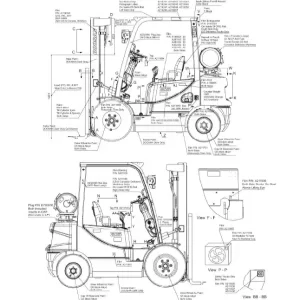 Daewoo Doosan Dx63-3 Mini Crawler Catalog Manual