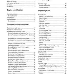 Doosan D20S-5 D25S-5 D30S-5 D33S-5 D35C-5 Service Manual