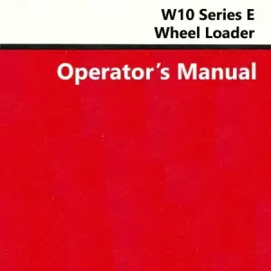 Case W10E Wheel Loader Parts Catalog Manual