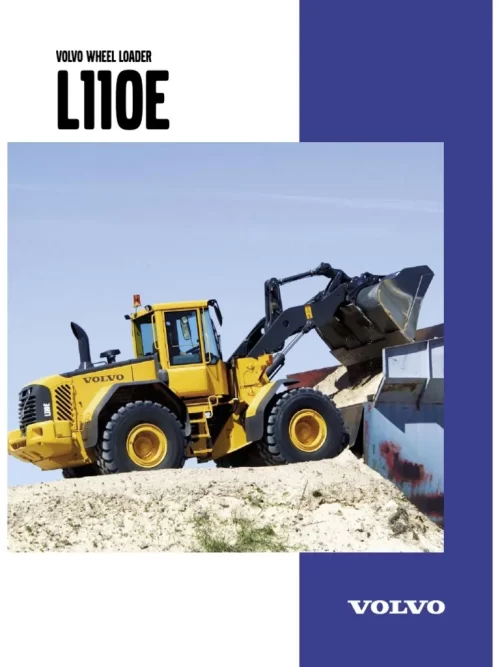 Volvo L110e Specs Wheel Loader Parts Manual