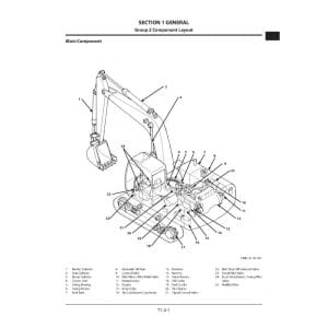 Hitachi Zaxis 160LC Parts Manual