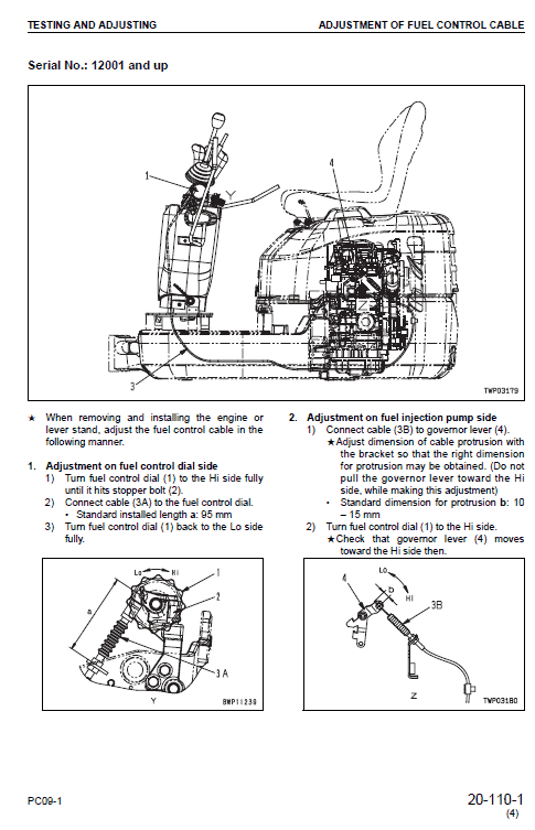 Komatsu Pc09-1 Galeo Hydraulic Excavator Maintenance Manual Komatsu Pc09-1 Galeo Hydraulic Excavator Maintenance Manual