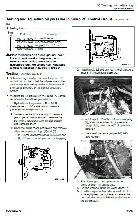 Komatsu Pc180nlc-5k Excavator Workshop Service Manual-9 Komatsu Pc180nlc-5k Excavator Workshop Service Manual