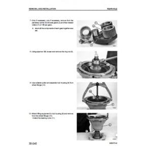 Komatsu Wb97r-5 Backhoe-loader Service Repair Manual