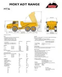 Doosan Moxy Mt36 Articulated Dump Truck Workshop Manual-1 Doosan Moxy Mt36 Articulated Dump Truck Workshop Manual