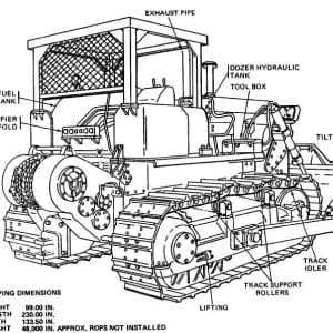 2-Caterpillar Cat D7 D7g Dozer Workshop Service Manual Caterpillar Cat D7 D7g Dozer Workshop Service Manual