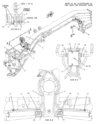 5-Caterpillar 16H Motor Grader parts manual Caterpillar 16H Motor Grader parts manual