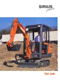 Pel Job Sirius Plus Excavator Parts Manual