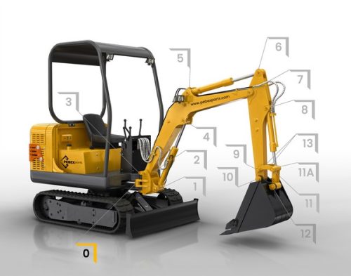 Volvo Ec15 Xr Ec15xr Excavator Service Parts Manual