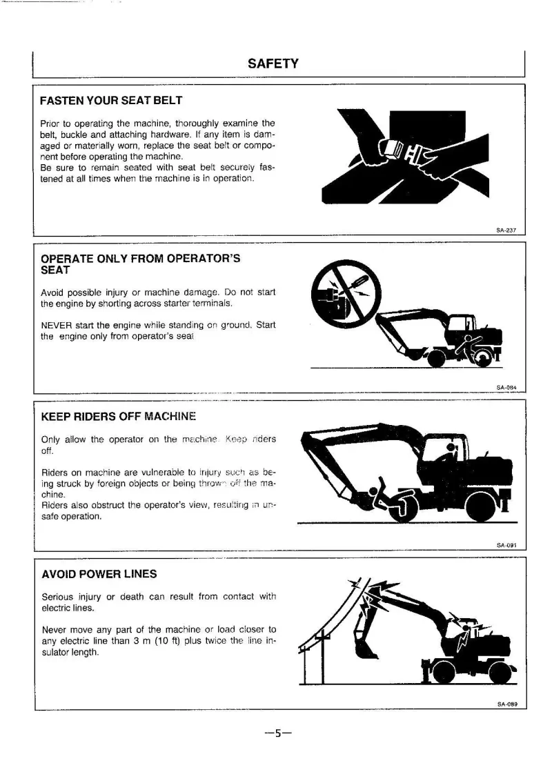 Hitachi Ex100wd Excavator Parts Manual