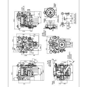 Doosan Daewoo D2366 D1146T Engine Service Manual