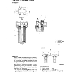 Komatsu HD465-5 Dump Truck Operation Maintenance Manual