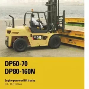 CATERPILLAR CAT DP60 DP70 FORKLIFT Service Manual CATERPILLAR CAT DP60 DP70 FORKLIFT Service Manual
