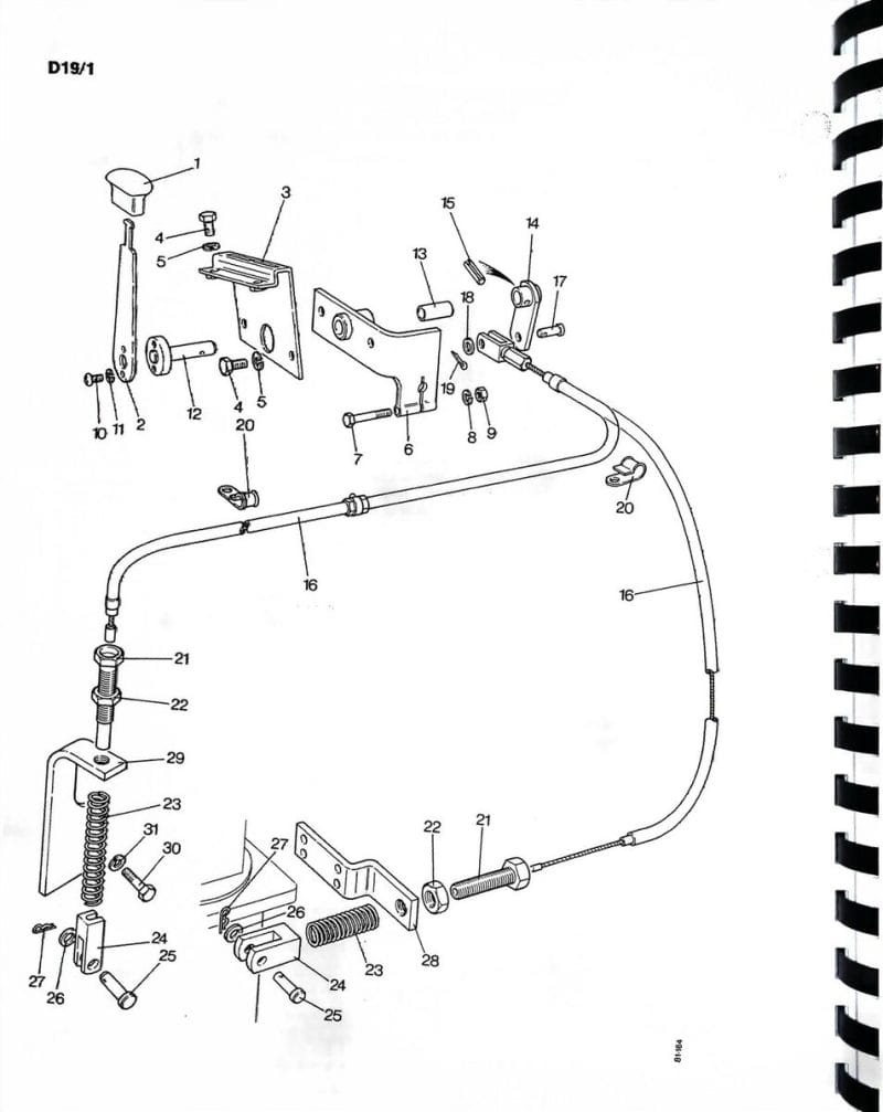 IH David Brown Case 1490 Tractor Shop Service Manual