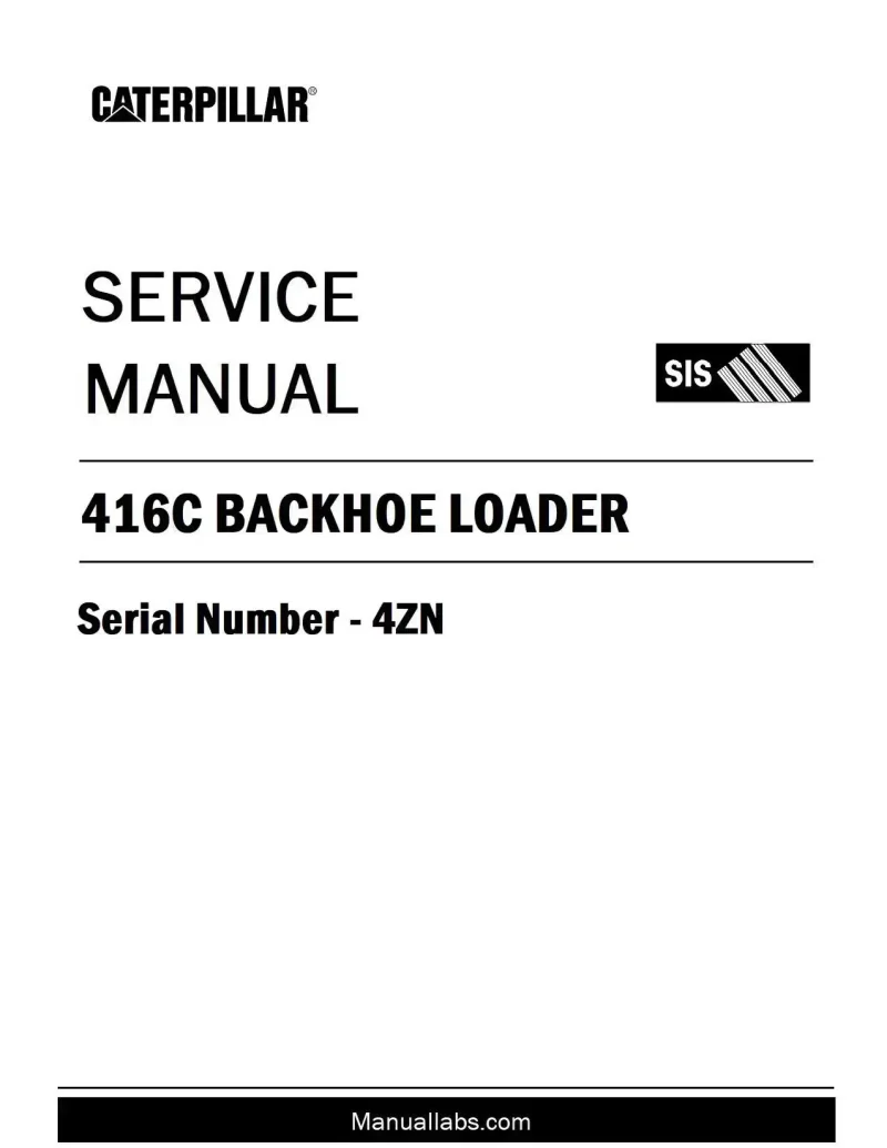 Cat Caterpillar 416c Backhoe Loader Service Repair Manual Cat Caterpillar 416c Backhoe Loader Service Repair Manual