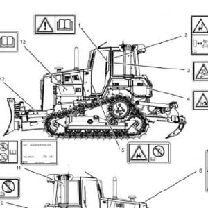 Caterpillar Cat D6N Track Tractor Parts Manual