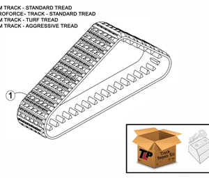 Caterpillar Cat 247B3 Parts Manual