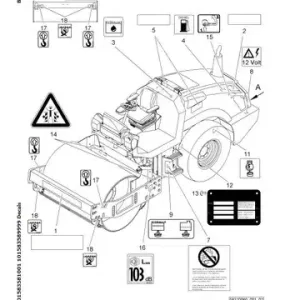 Bomag BW 213 D-4 Operating Maintenance Manual
