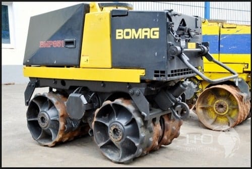 Bomag Bmp851 Trench Compactor Service Parts Manual