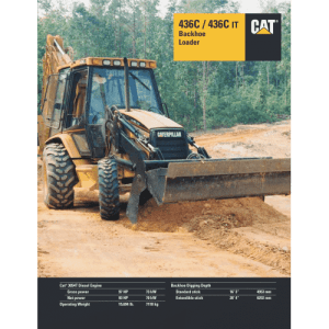 Cat Caterpillar 416C, 436c Operation and Maintenance Manual