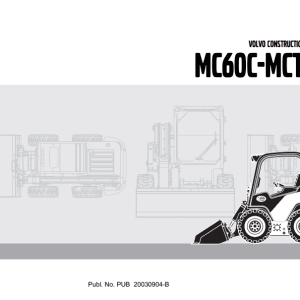 Volvo MCT85C MCT95C Maintenance Manual