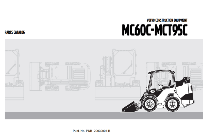 Volvo MCT85C MCT95C Maintenance Manual