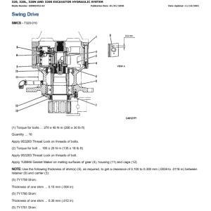 Caterpillar 320 330 Excavator Electronic Service Manual