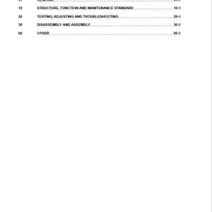 Komatsu Pc 200 LC- 7 Series Operation Maintenance Manual