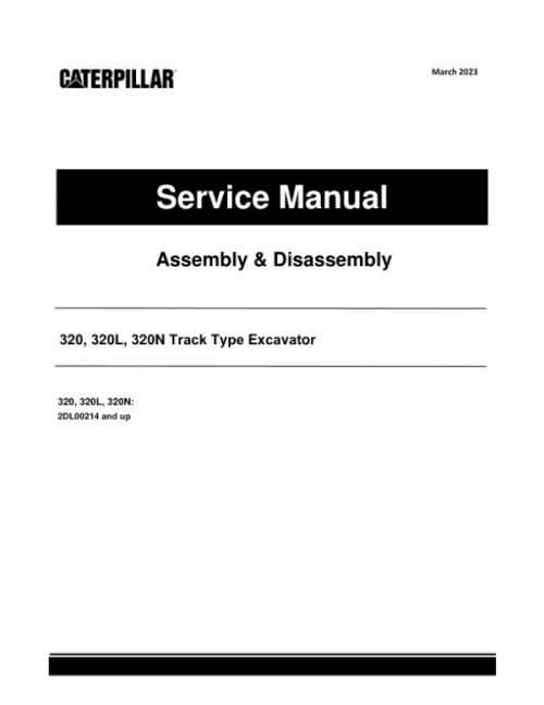 Caterpillar 320 330 Excavator Electronic Service Manual Caterpillar 320 330 Excavator Electronic Service Manual