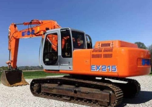 Hitachi EX215 Operator Owner Manual