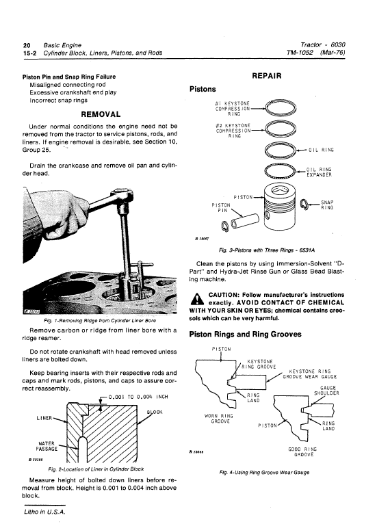 John Deere 6030 Tractor Service Manual