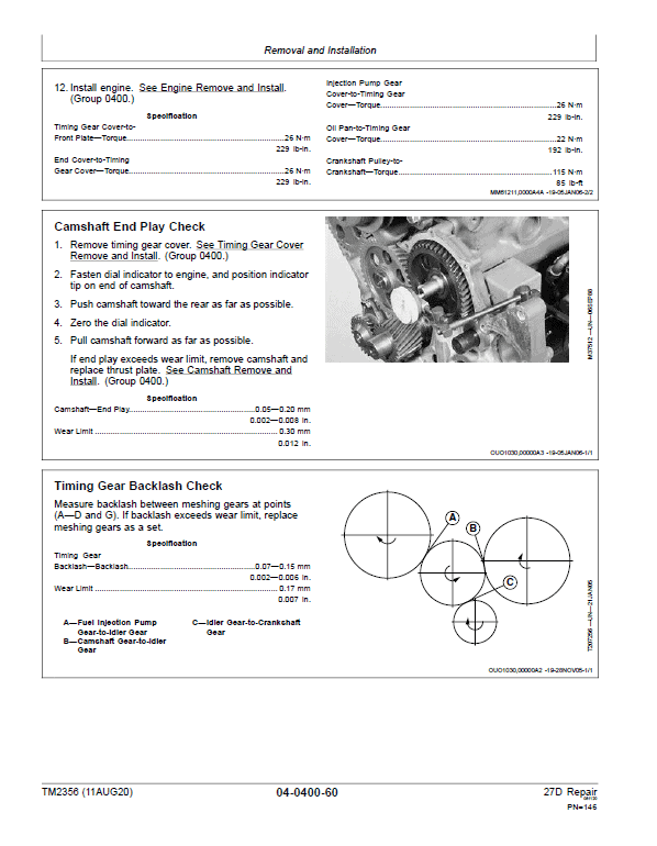 John Deere 27D Excavator Repair Technical Manual John Deere 27D Excavator Repair Technical Manual