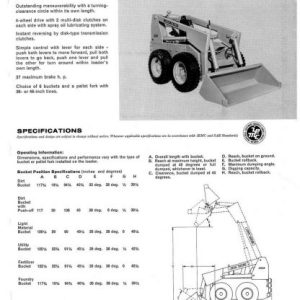 John Deere JD24A Skid-Steer Loader Service Manual