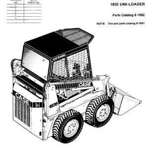 Case 1835b Skid Steer Loader Parts Catalog Manual Case 1835b Skid Steer Loader Parts Catalog Manual