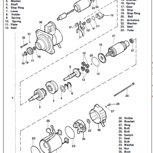 Bobcat S185 Skid Steer Loader Parts Catalog Manual