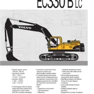 Download Volvo EC330B Operator's Manual