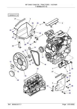 1-Massey Ferguson MF5460 MF5465 MF5470 MF5460 Service Manual Massey Ferguson MF5460 MF5465 MF5470 MF5460 Service Manual