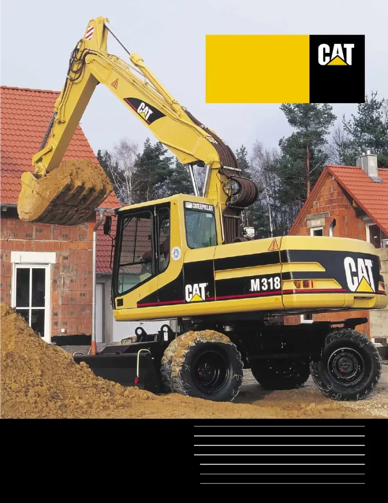 Caterpillar M318 And M320 Excavators Electrical System...