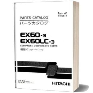 8-Hitachi Ex60-3 Ex60lc-3 Parts Catalog Manual Hitachi Ex60-3 Ex60lc-3 Parts Catalog Manual