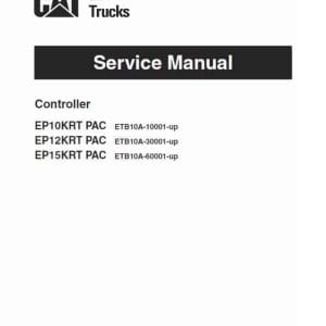 Caterpillar Ep10Krt Ep12Krt Ep15Krt Forklift Lift Repair Manual