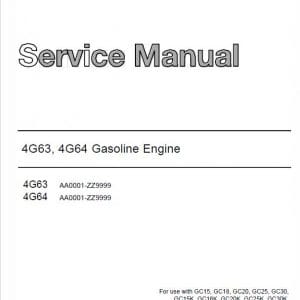 1-Caterpillar Gp15K Fc Gp18K Fc Gp20K Fc Forklift Service Manual Caterpillar Gp15K Fc Gp18K Fc Gp20K Fc Forklift Service Manual