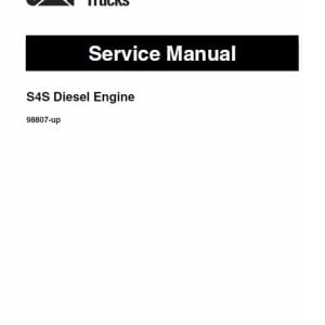 Caterpillar Gc20N Gc25N Gc28N Gc30N Gc33N Forklift Trucks Repair Manual