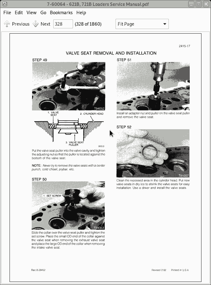 Case 621b 721b Loader Operators Manual