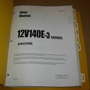 Komatsu 12v140e-three Series Engine Service Manual