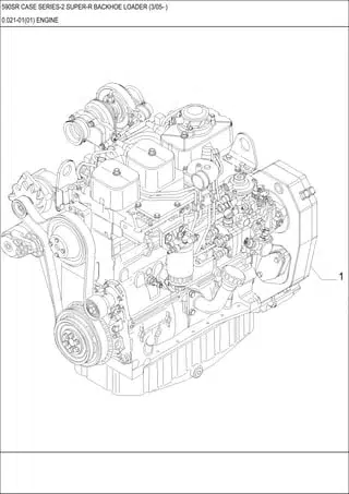 Case 590 Super M Backhoe Parts Catalog Manual