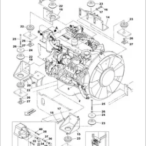 Case Cx290b Crawler Engine System Service Repair Manual