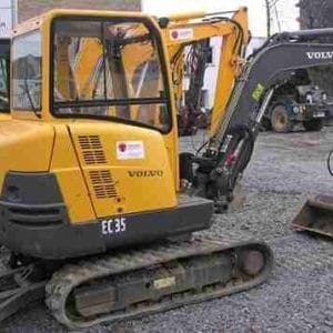 Volvo Ec35 Excavator Service Parts Manual