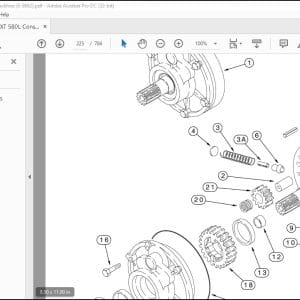 Case 570LXT 580L Backhoe Parts Manual