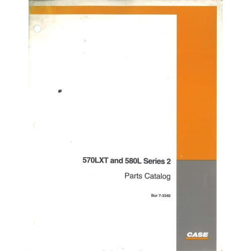Case 570LXT 580L Backhoe Parts Manual